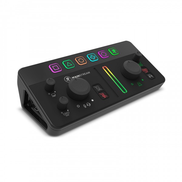 Mackie MainStream Streaming Interface - Angled, Right