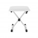 Adjustable Keyboard  Piano Bench by Gear4music, White