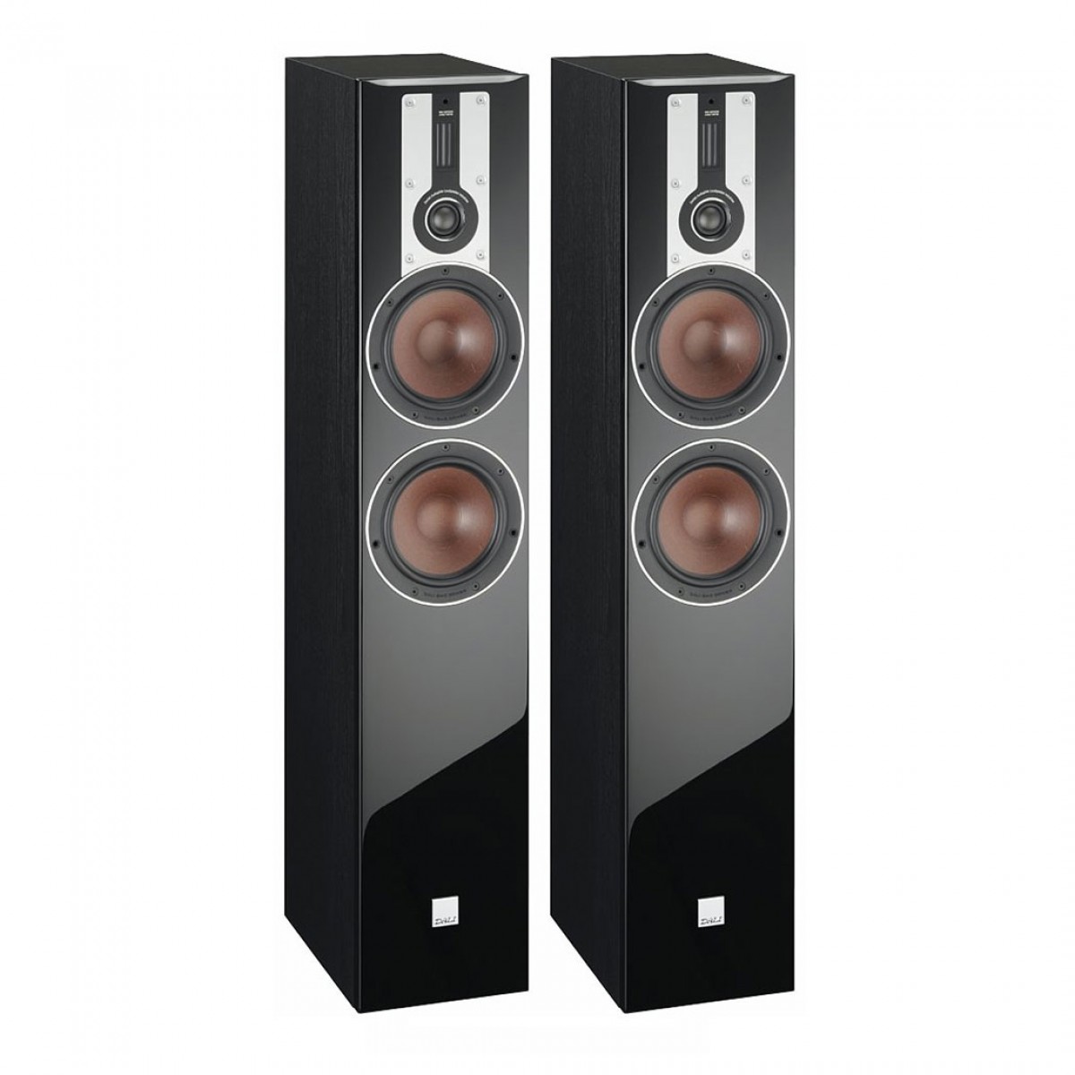 DALI Opticon 6 Black Ash Floorstanding Speakers (Pair) – Nearly New