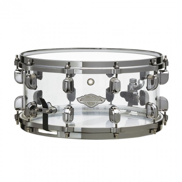 Tama Starclassic Mirage Acrylic 14" x 6.5" Snare Drum, Crystal Ice