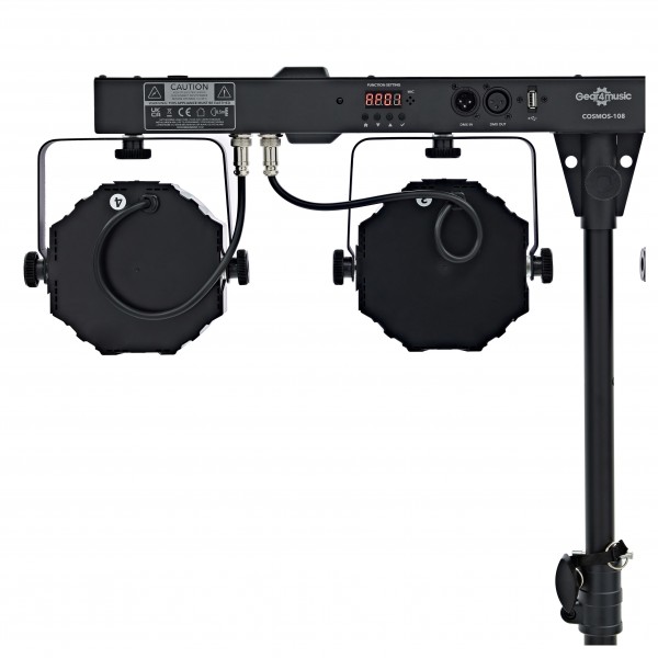 Cosmos 12 X 9W Stage Par Bar by Gear4music