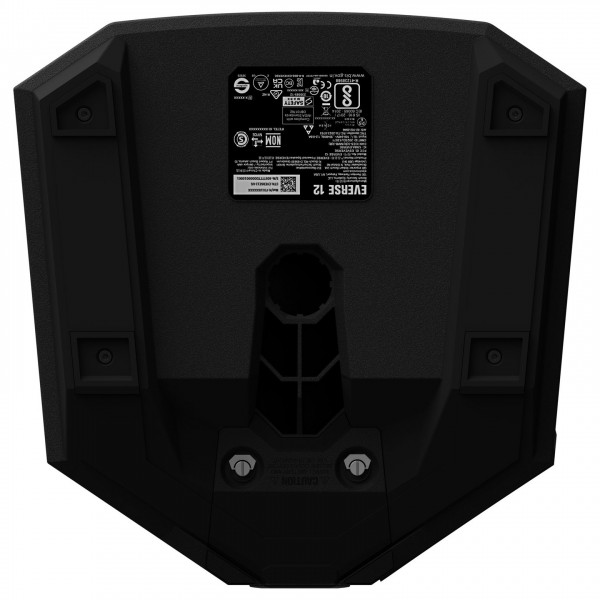 Electro-Voice Everse 12 Battery Powered PA Speaker, Black - Bottom