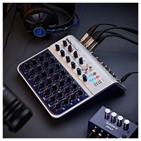 SubZero SZ-MIX08USB 8-Channel USB Mixer/Interface Lifestyle
