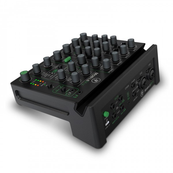 Mackie Mobile Mix USB Mixer - Angled Rear