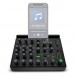 Mobile Mix Mixer - Front with Phone (Phone Not Included)