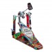 Tama Iron Cobra Power Glide Single Pedal w/Case, Psychedelic Rainbow