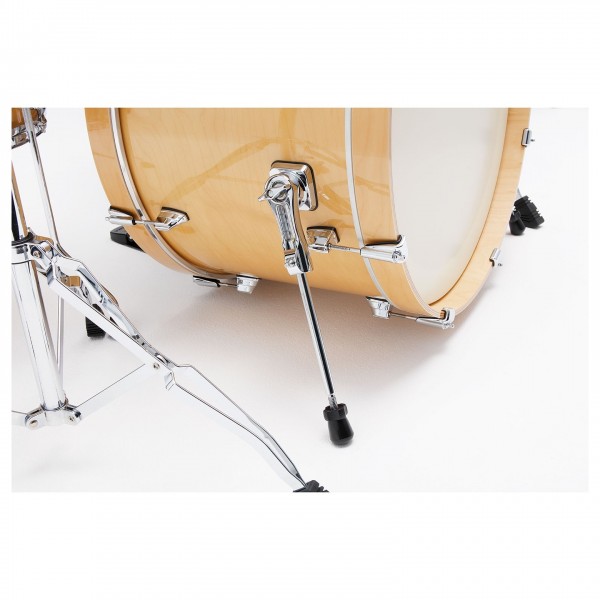 Tama Superstar Classic 22'' 3pc Shell Pack, Gloss Natural Blonde - Bass Drum Leg