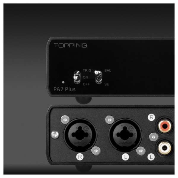 Topping PA7 Plus Class D Power Amplifier, Silver Lifestyle View 2