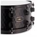 WHD 14 x 6.5 Inch Steel Snare and Gig Bag, Black