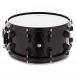 WHD 14 x 6.5 Inch Steel Snare and Gig Bag, Black