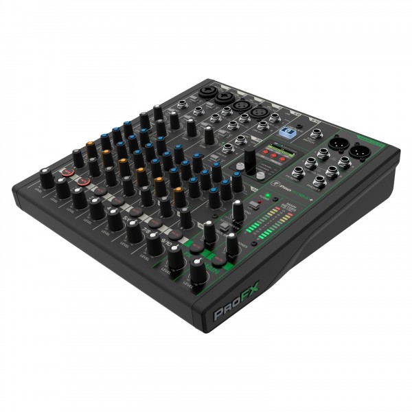ProFX10v3+ Analog Mixer - Angled