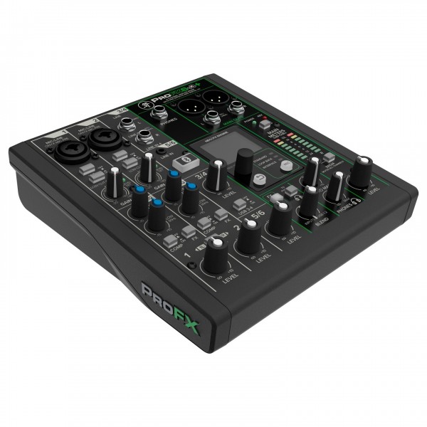 Mackie ProFX6v3+ Mixer - Angled 2