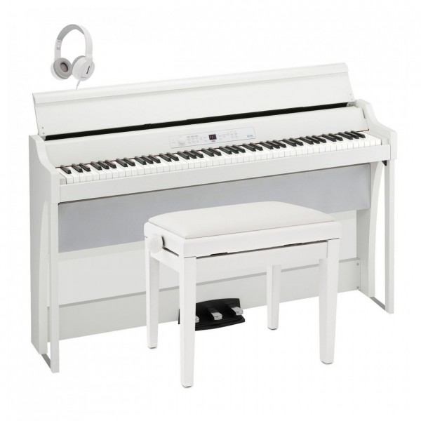 Korg G1 Air Digital Piano Package, White