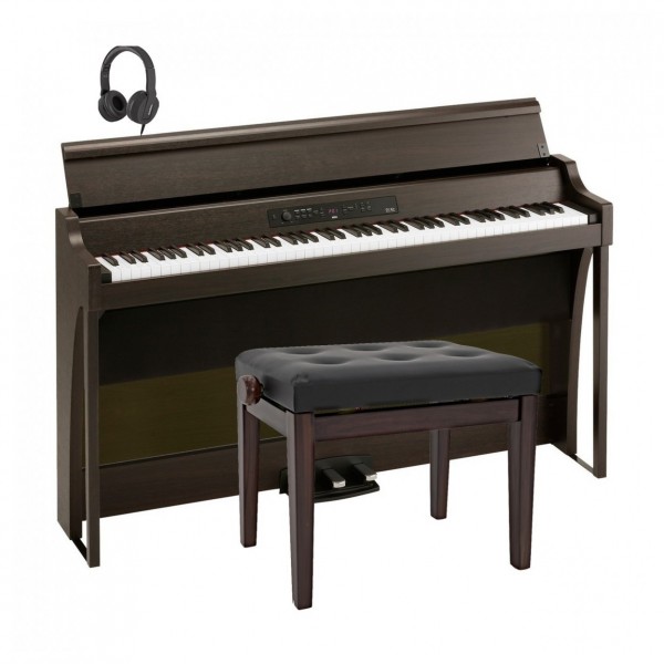 Korg G1 Air Digital Piano Package, Brown