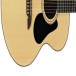 Alvarez AJ80 Jumbo Acoustic Guitar, Natural Lower Body