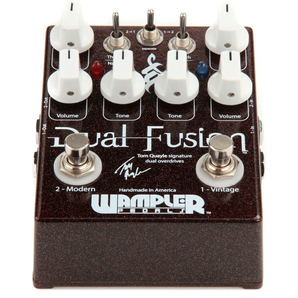 Wampler Dual Fusion Drive Guitar Effect Pedal
