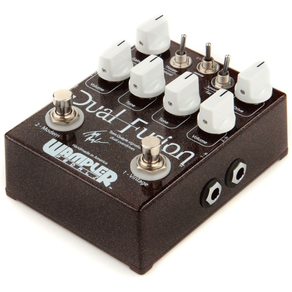 Wampler Dual Fusion Drive Guitar Effect Pedal at Gear4music