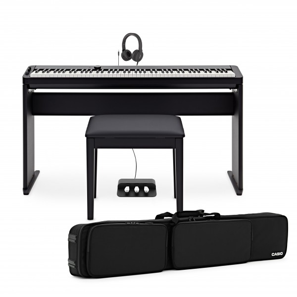 Casio PX S3100 Digital Piano Package, Black