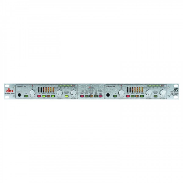 dbx 386 Dual Vacuum Tube Preamp at Gear4music