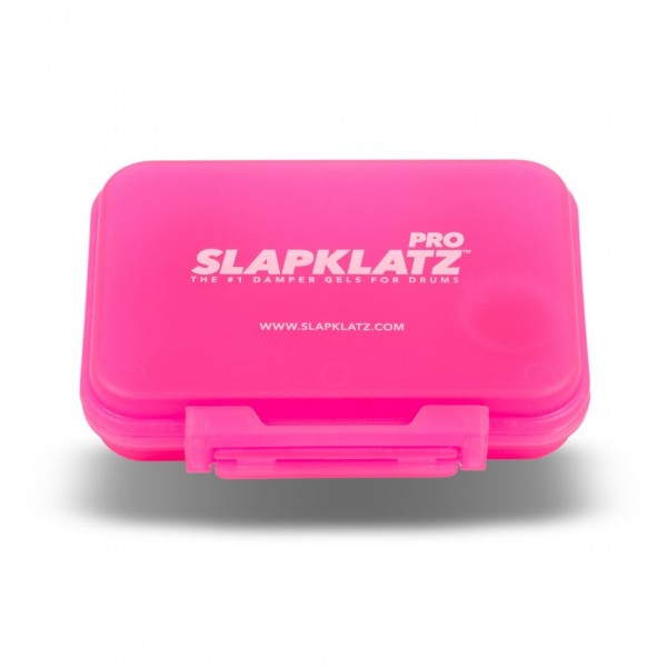SlapKlatz Anika Nilles 12 Piece Pro Pack Drum Dampers, Pink - Closed