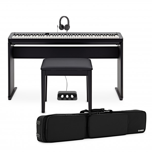 Casio PX S5000 Digital Piano Package, Black