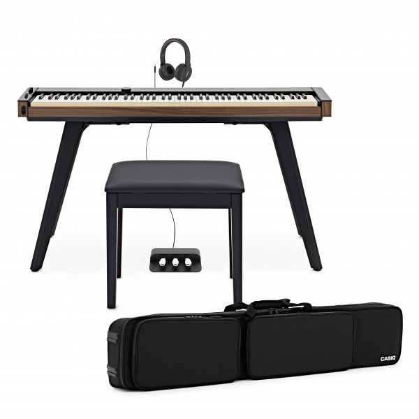 Casio PX S6000 Digital Piano Package, Black