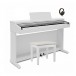 Kawai KDP120 Digital Piano Package, Satin White