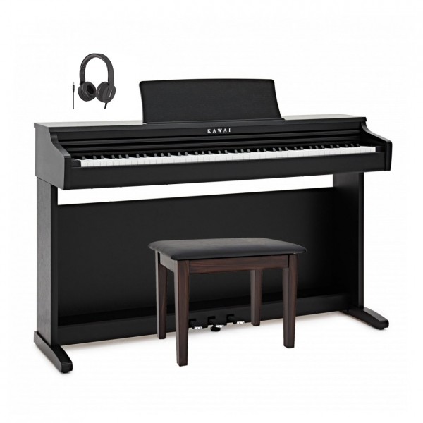 Kawai KDP120 Digital Piano Package, Premium Rosewood