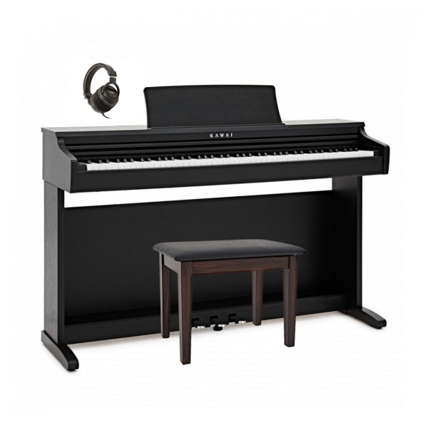 Kawai KDP120 Digital Piano Package, Premium Rosewood