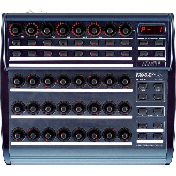 Behringer B-Control BCR2000 controlador MIDI de estudio | Bax Music