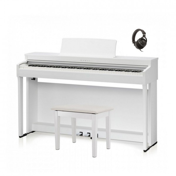 Kawai CN201 Digital Piano Package, White