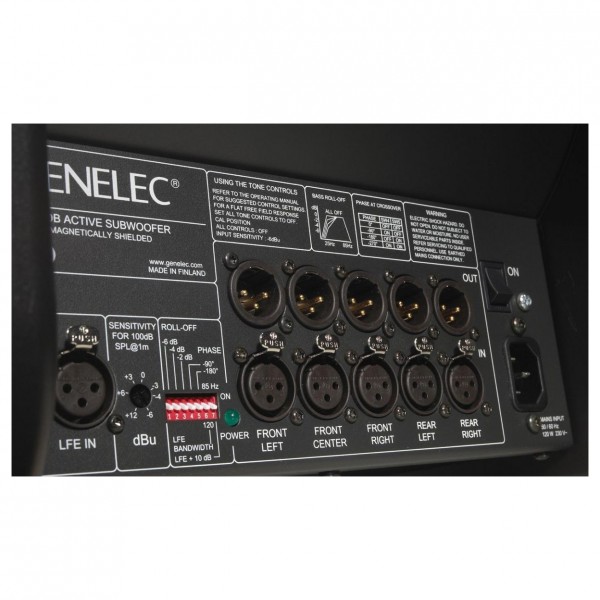 GENELEC 7050B ACTIVE SUBWOOFER 2台セット Genelec 7050B Subwoofer at Gear4music