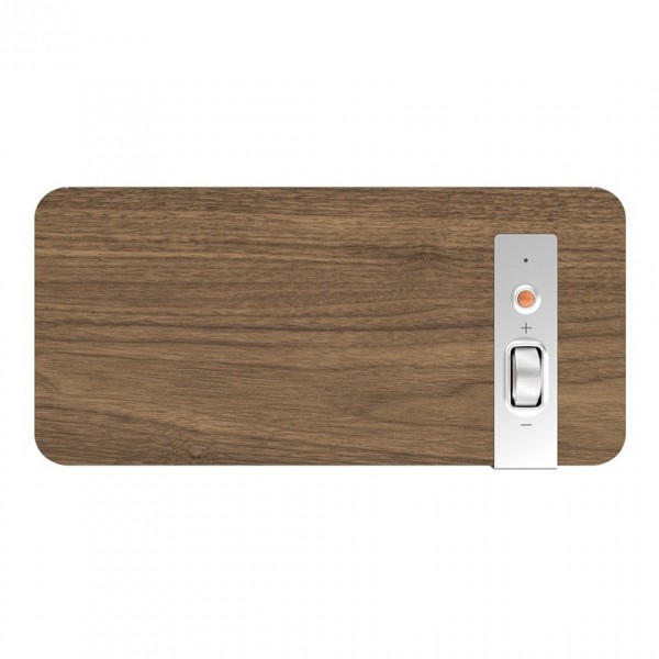 Klipsch The One Plus Premium Bluetooth Speaker, Walnut - top