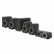 Q Acoustics Q 3010i 5.1 Speaker Package, Carbon Black Front View