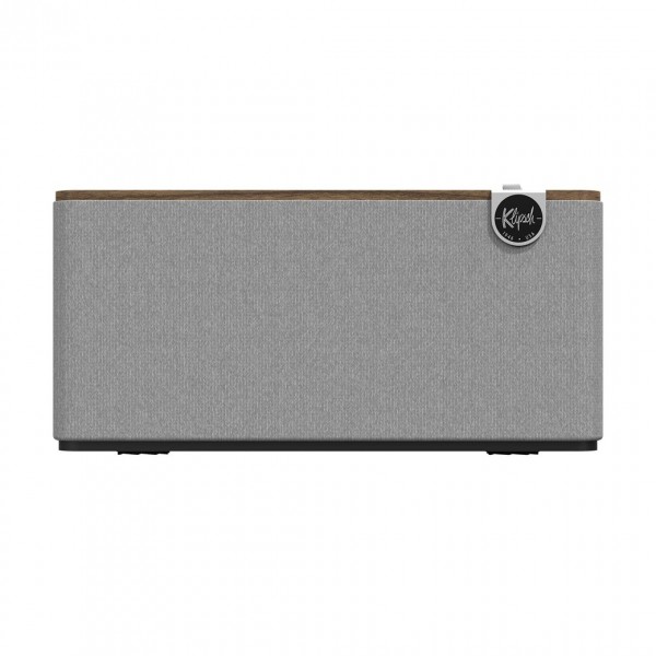 Klipsch The Three Plus Premium Bluetooth Speaker, Walnut