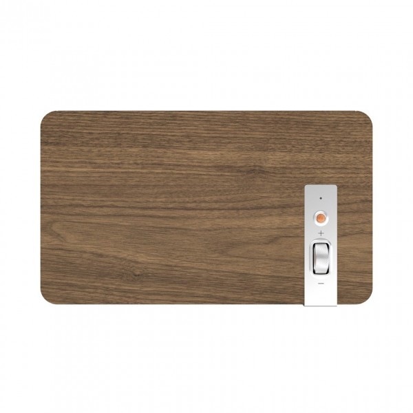 Klipsch The Three Plus Premium Bluetooth Speaker, Walnut - top
