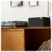 Klipsch The Three Plus Premium Bluetooth Speaker, Walnut - phono lifestyle