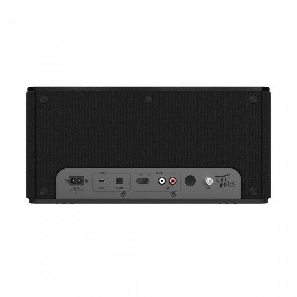 Klipsch The Three Plus Premium Bluetooth Speaker, Black - rear