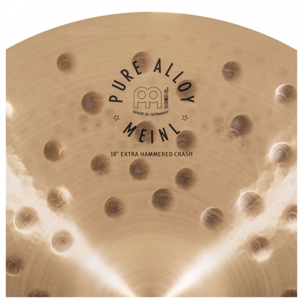 Meinl 18" Pure Alloy Extra Hammered Crash