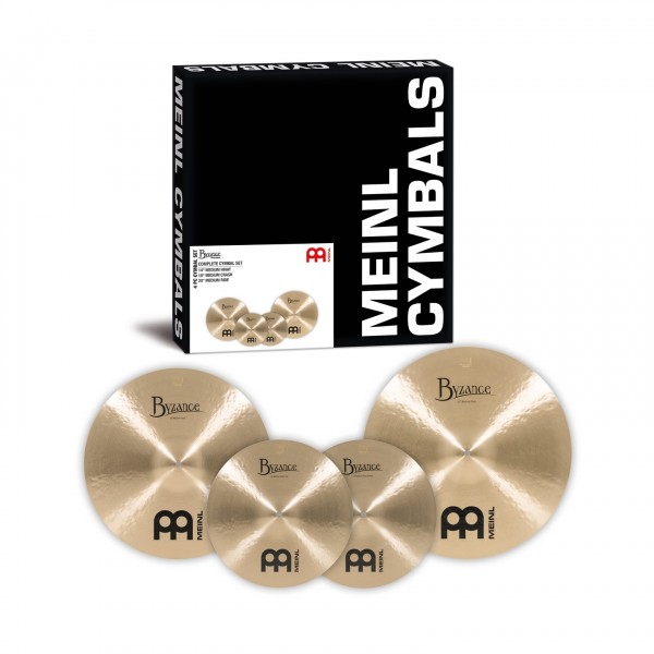Meinl Byzance Traditional Medium Complete Cymbal Set
