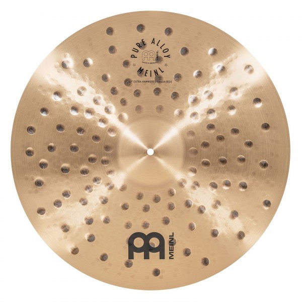 Meinl 22" Pure Alloy Extra Hammered Crash-Ride
