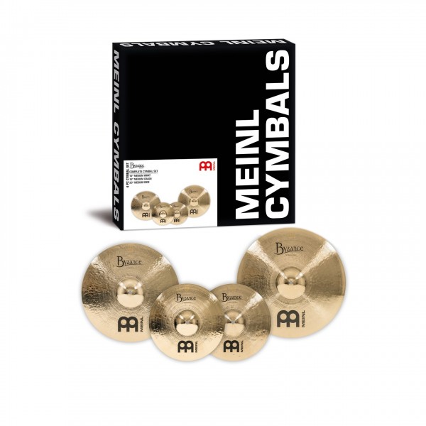 Meinl Byzance Brilliant Complete Cymbal Set