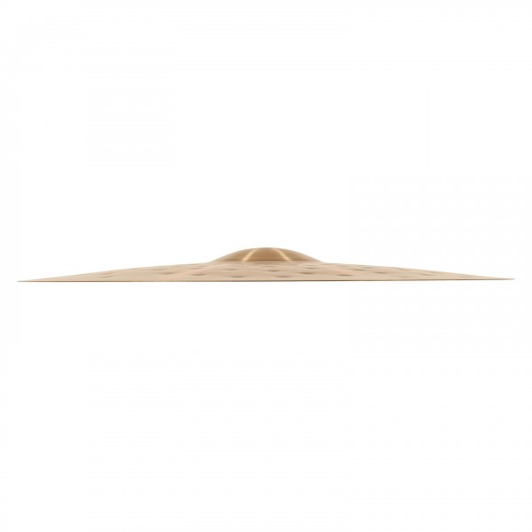 Meinl 22" Pure Alloy Extra Hammered Ride - Side