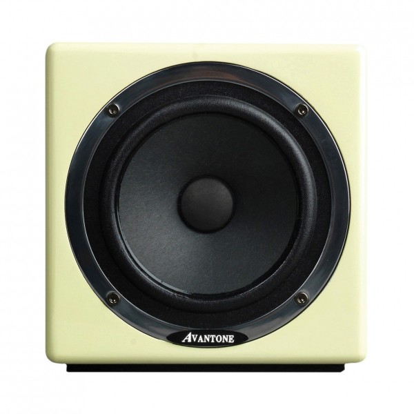 Mixcube Studio Monitor, Butter Cream - Front