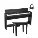 Korg LP-380U Digital Piano Package, Rosewood Grain Black