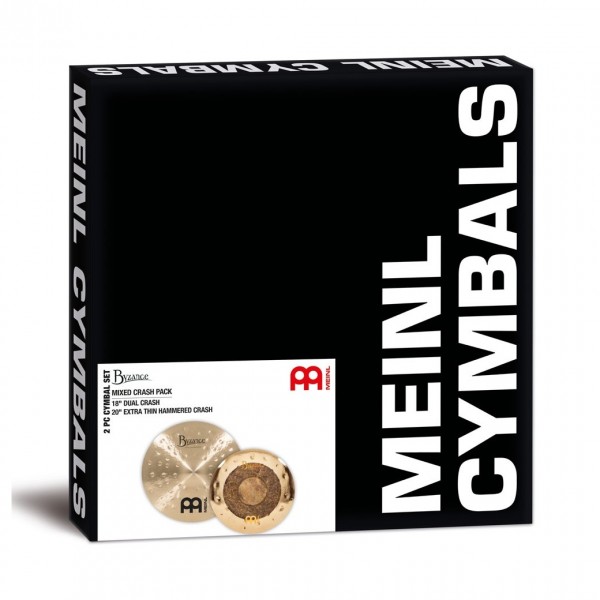 Meinl Byzance Mixed Set Crash Pack (18", 20") - Packaging