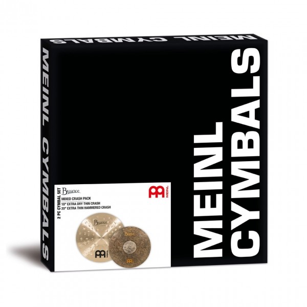 Meinl Byzance Mixed Set Crash Pack (18", 20") - Packaging