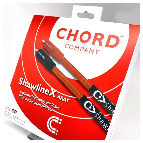 Chord ShawlineX 2RCA to 2RCA Cable - box