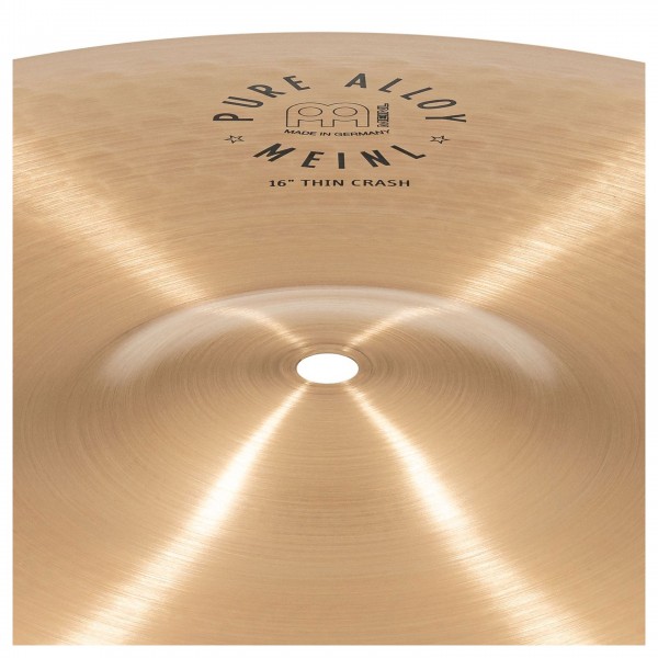 Meinl 16" Pure Alloy Thin Crash - Bell