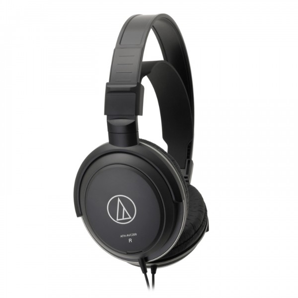Audio Technica ATH-AVC200 Closed Back Headphones Front View